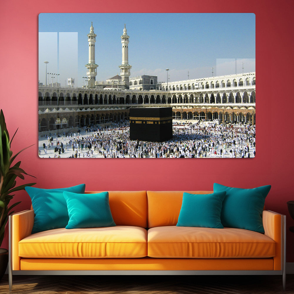Islamic Heritage Kaaba: The Great Mosque of Mecca Wall Art