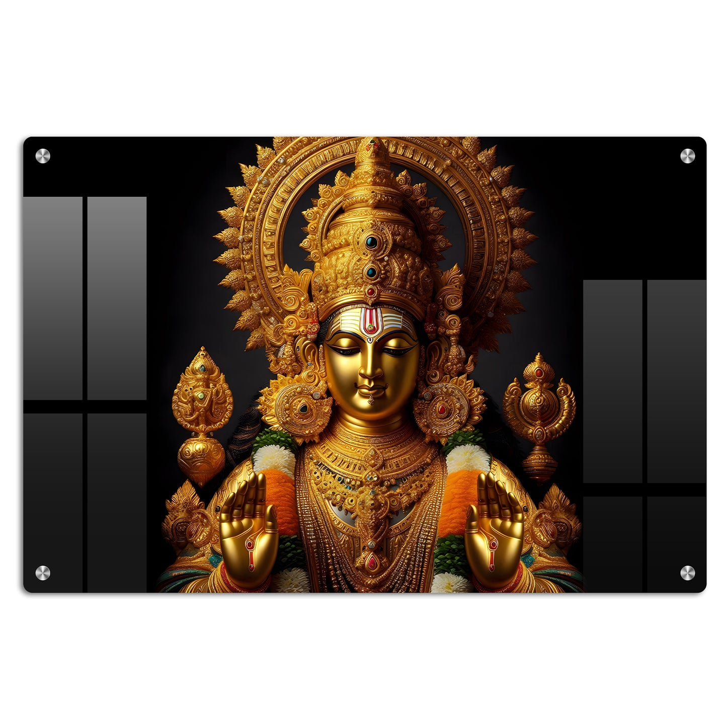 Balaji Golden Wall Art: A Divine and Inspiring Piece