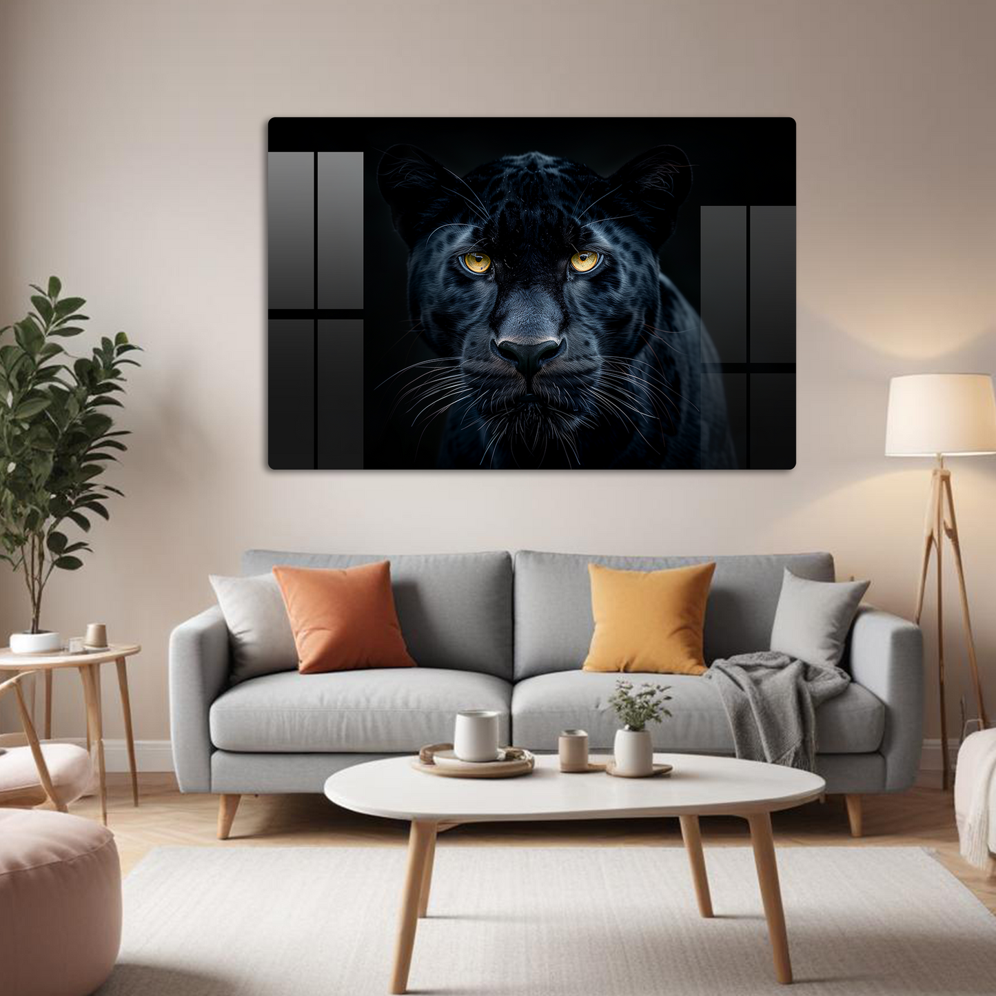 Black Panther Premium Acrylic Wall Art