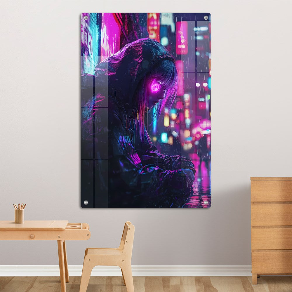 Gen Z Digital Dawn Anime Wall Art: A New Era