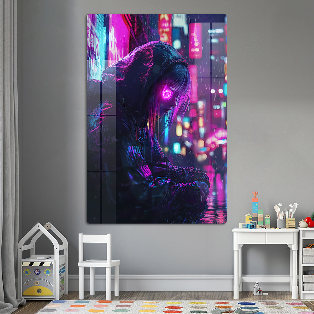 Gen Z Digital Dawn Anime Wall Art: A New Era