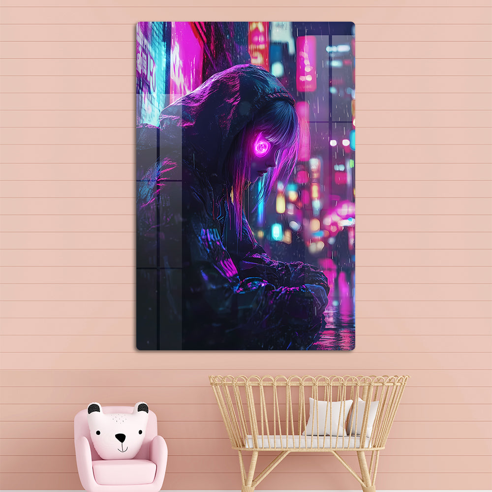 Gen Z Digital Dawn Anime Wall Art: A New Era