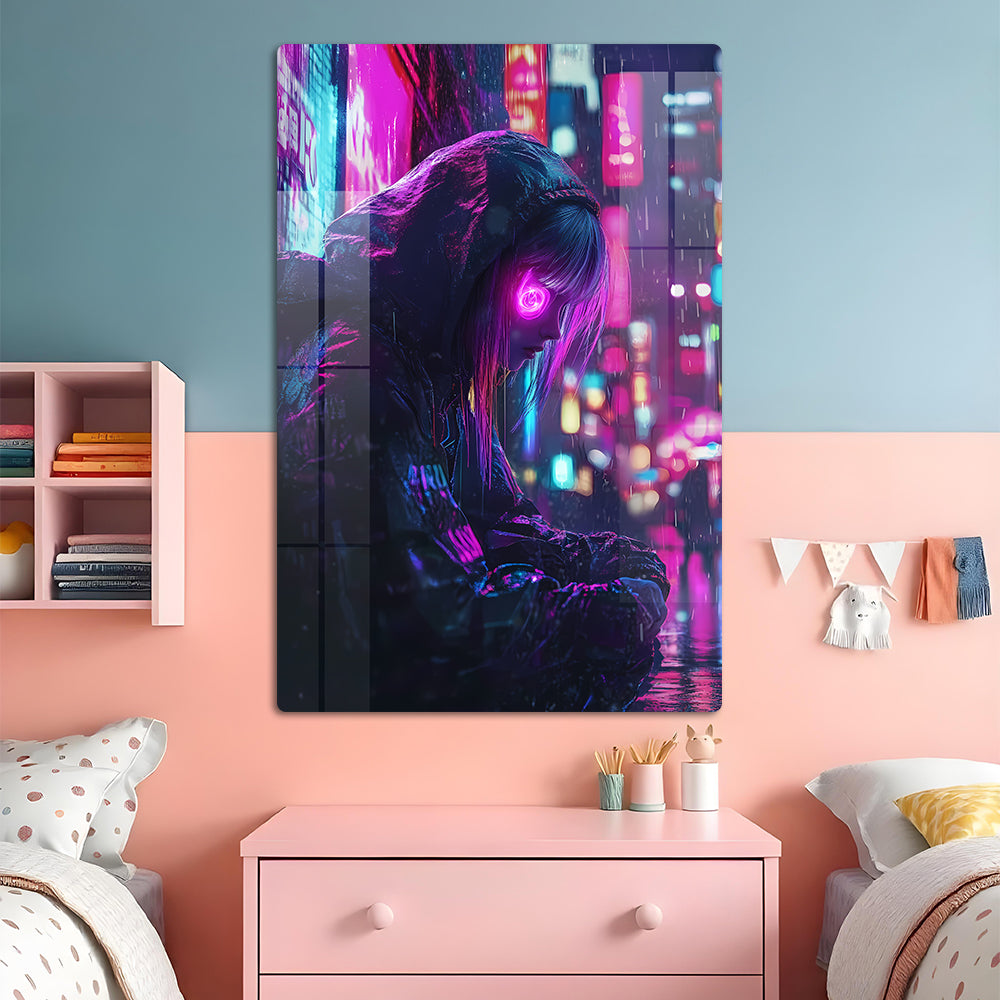 Gen Z Digital Dawn Anime Wall Art: A New Era
