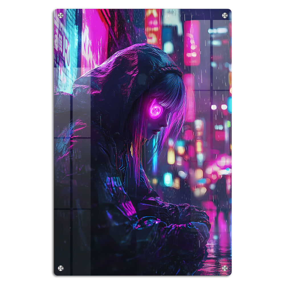 Gen Z Digital Dawn Anime Wall Art: A New Era