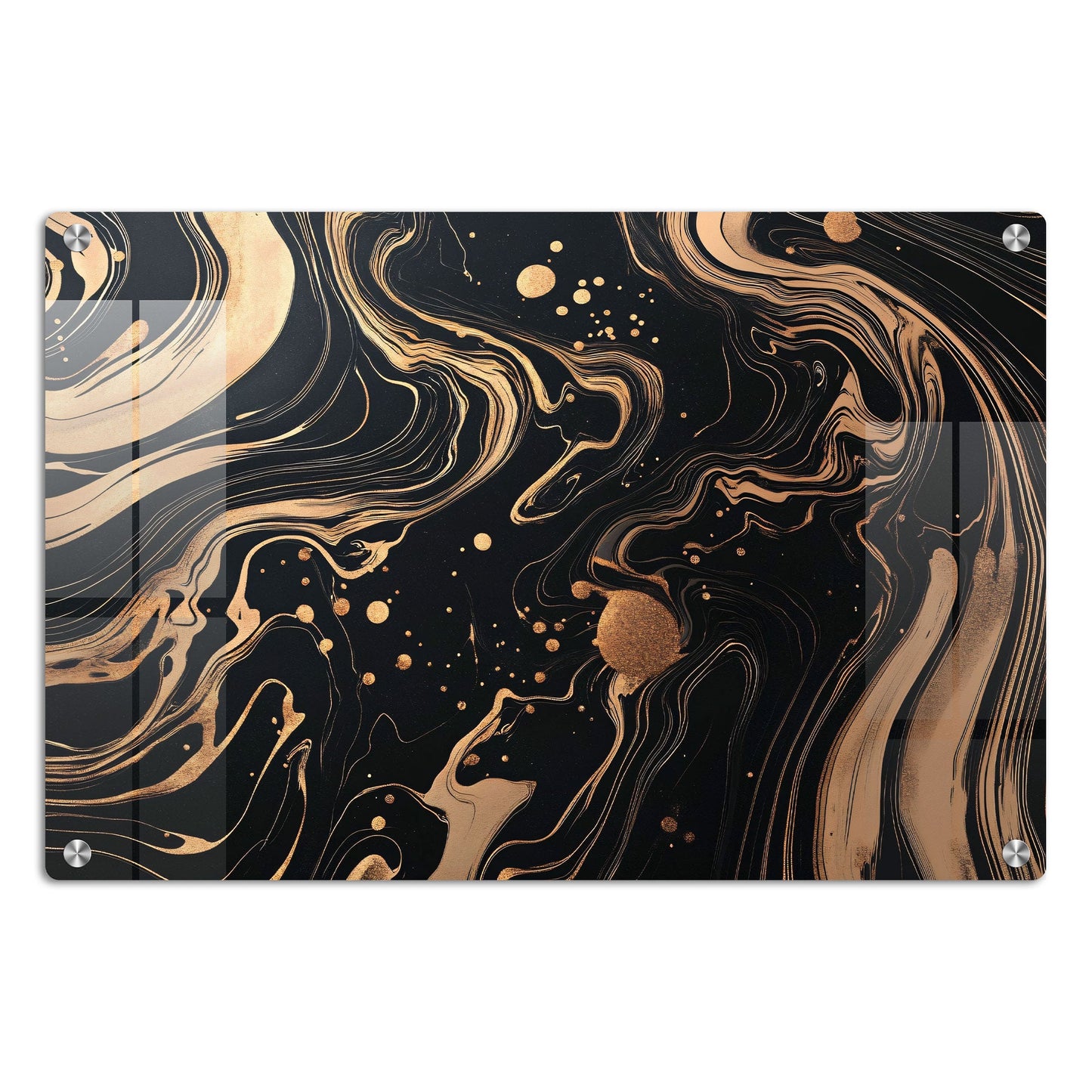 Abstract Flow Wall Art: A Dynamic and Serene Piece