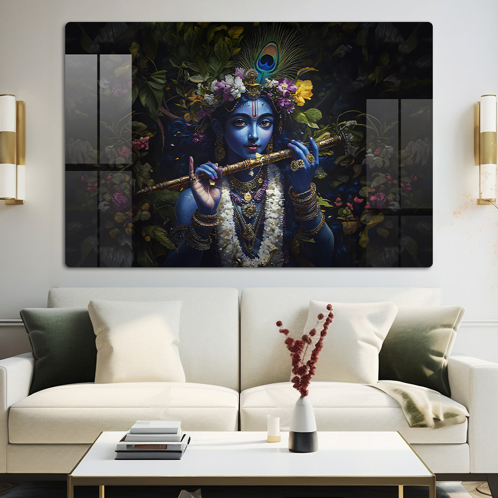 The Divine Shri Krishna: Kunj Bihari Wall Decor