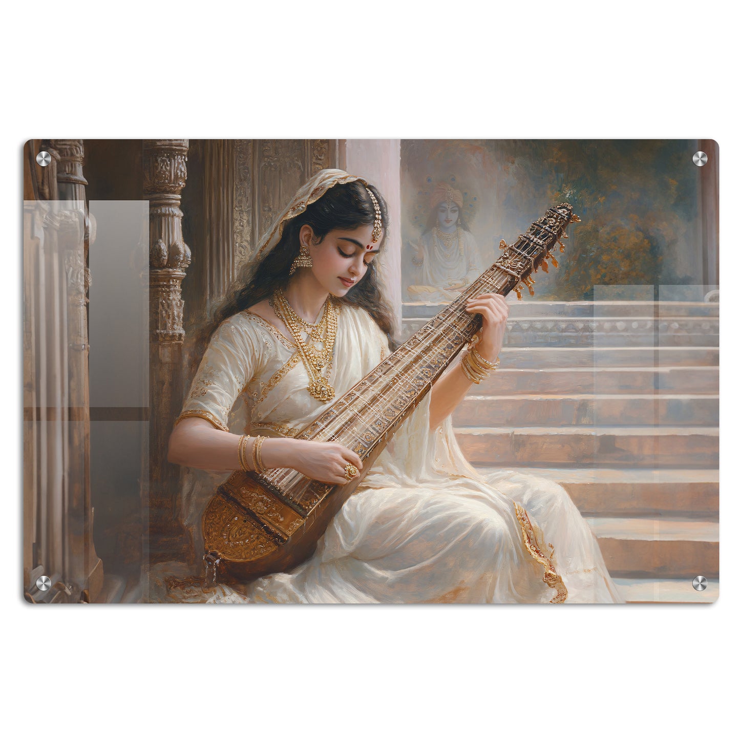 Meera Bai Wall Art: A Divine and Inspiring Piece