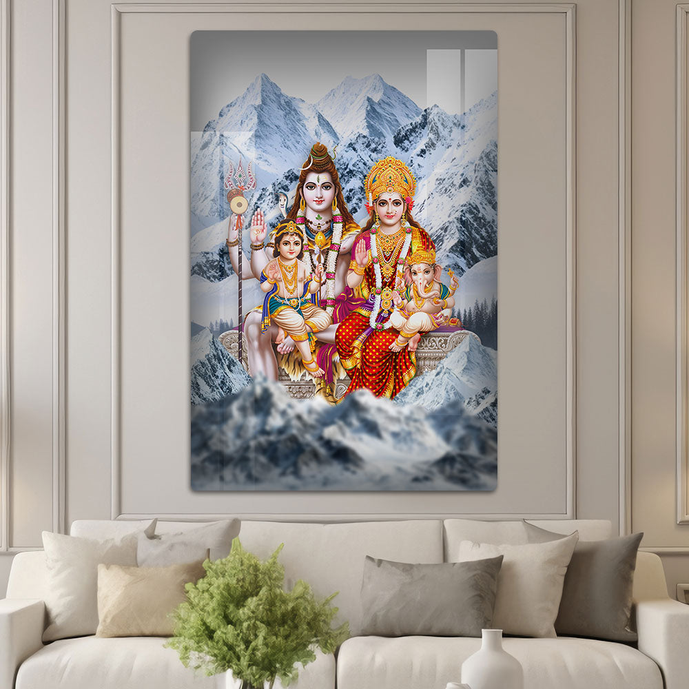 Lord Shiva Abode Wall Art: A Divine and Inspiring Piece