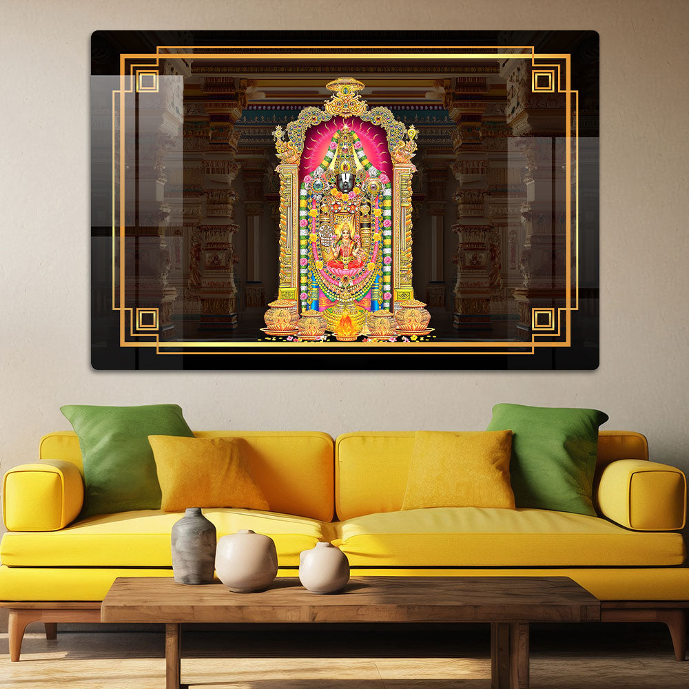 Tirupati Balaji Wall Art: A Divine and Inspiring Piece