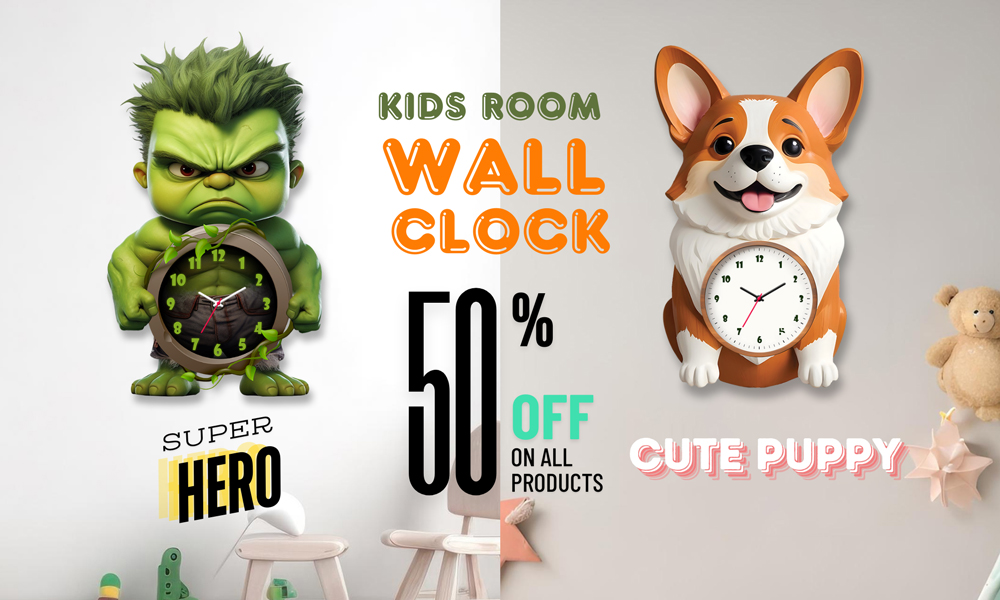 Kids Wall Clock