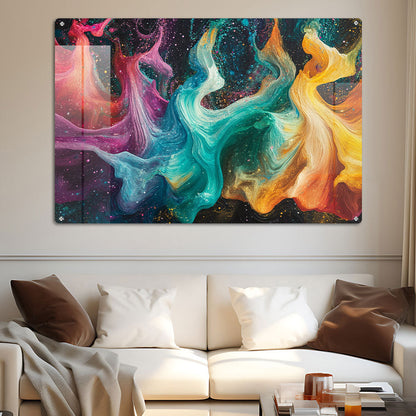Abstract Mystics Wall Art: A Modern and Intriguing Piece