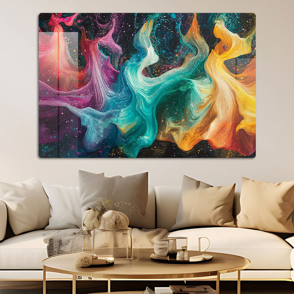 Abstract Mystics Wall Art: A Modern and Intriguing Piece