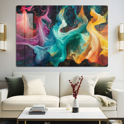 Abstract Mystics Wall Art: A Modern and Intriguing Piece