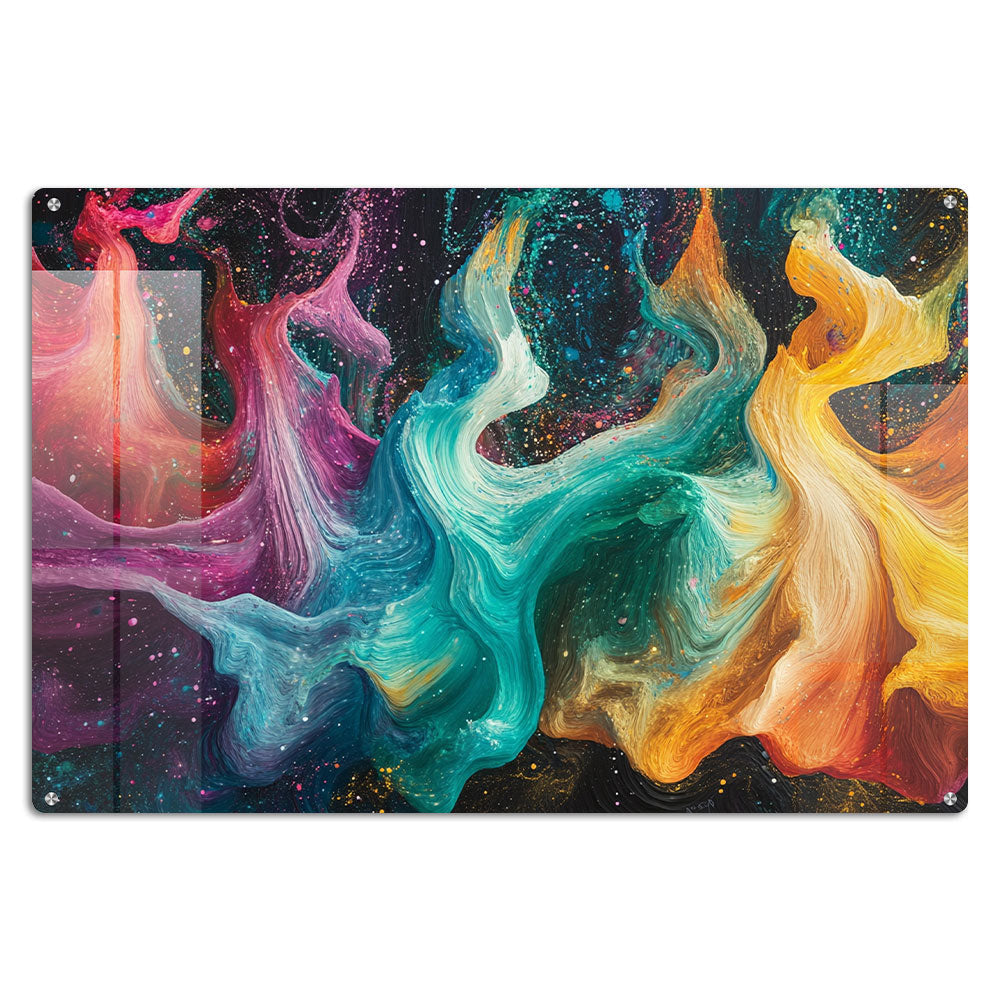 Abstract Mystics Wall Art: A Modern and Intriguing Piece