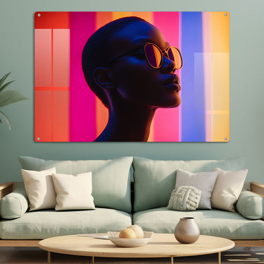 Abstract Chic Fashion Wall Art: A Stylish and Modern Piece