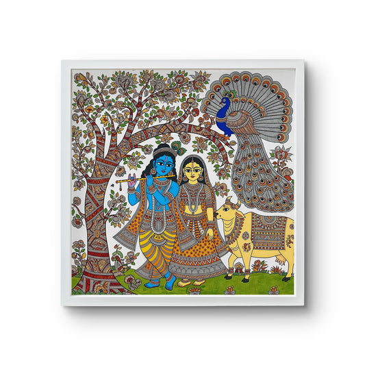 diwali wall decor, home temple decor, hindu god wall art, laxmi ganesh painting for gift, pooja room ganesh painting, acrylic hindu wall art