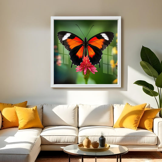 Butterfly acrylic painting 