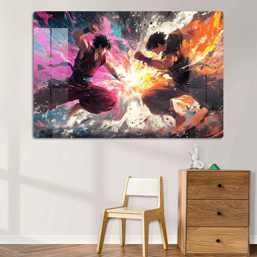Gen Z World Fighters Anime Wall Art: A Global Battle