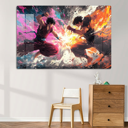 Gen Z World Fighters Anime Wall Art: A Global Battle