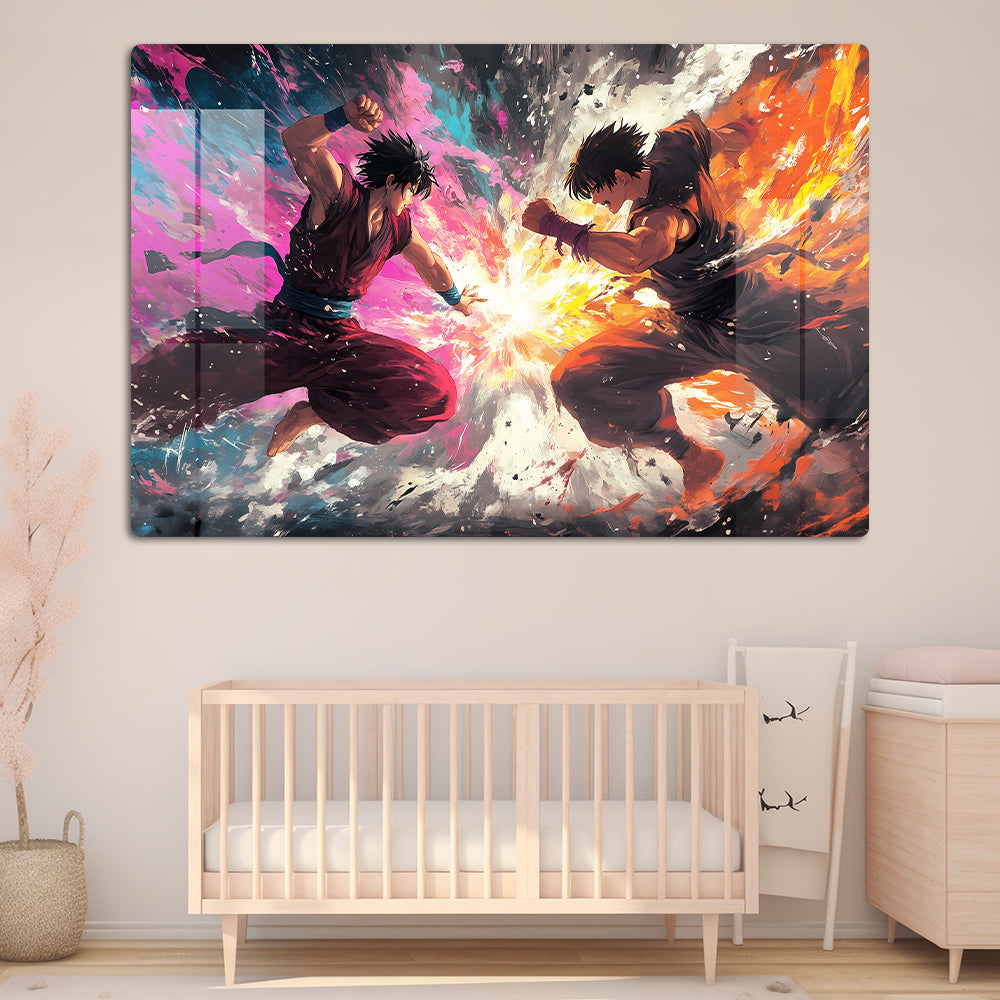 Gen Z World Fighters Anime Wall Art: A Global Battle
