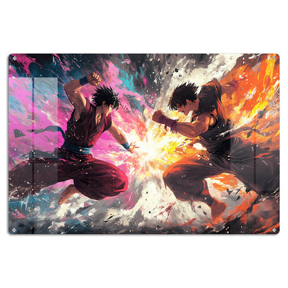 Gen Z World Fighters Anime Wall Art: A Global Battle